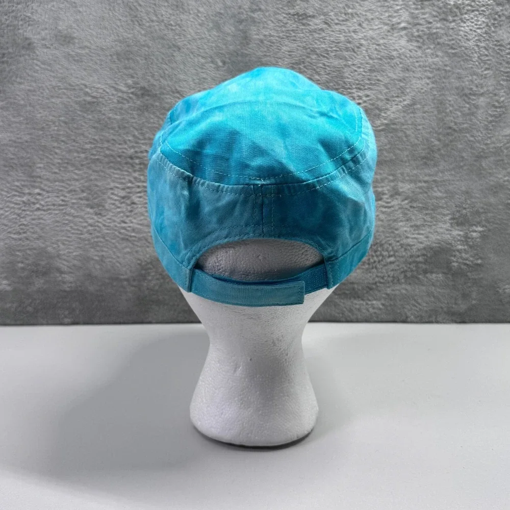 Jacobson Hat Newport Aquarium Blue Tie Dye Sea Turtle Kids Cap Adjustable Tots